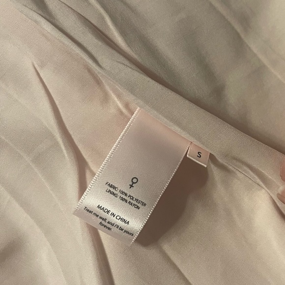 Selkie mini Maria dress in shimmer Peach Fuzz S NWT - Picture 7 of 12